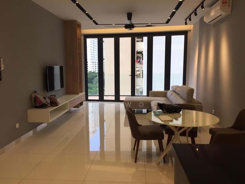 Kediaman Servis untuk Disewa di Arte S - KK Kwok - Living Room - PropertyGuru.com.my