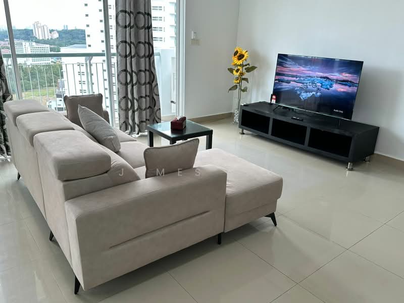 Servis Apartment untuk Disewa di Ritze Perdana 2 - James Tan - Living Room - PropertyGuru.com.my