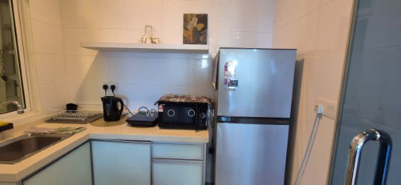 Servis Apartment untuk Disewa di The Wave Residence - Woon . - Kitchen - PropertyGuru.com.my