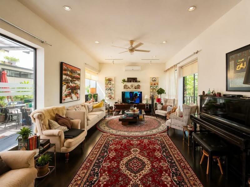 Rumah Teres 2.5-Tingkat untuk Dijual di Taman Melawati (Ulu Kelang) - Lucas Choo - Living Room - PropertyGuru.com.my