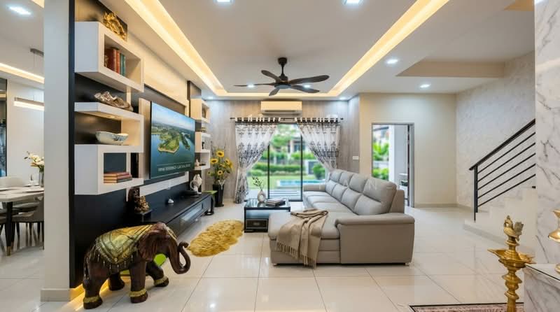 2-storey Terraced House for Sale in Taman Nusa Idaman (Iskandar Puteri (Nusajaya)) - Joyce Tan - Living Room - PropertyGuru.com.my