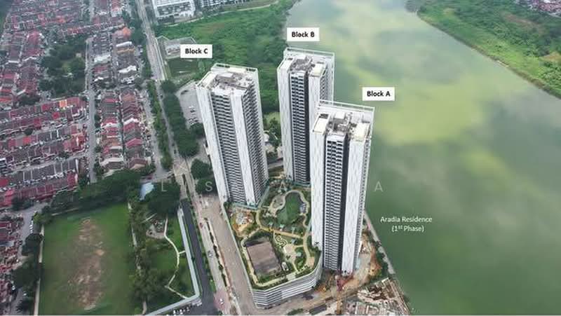 Service Residence for Sale at Aradia Residence @ Lake City KL North - Lisa Azila - Exterior - PropertyGuru.com.my