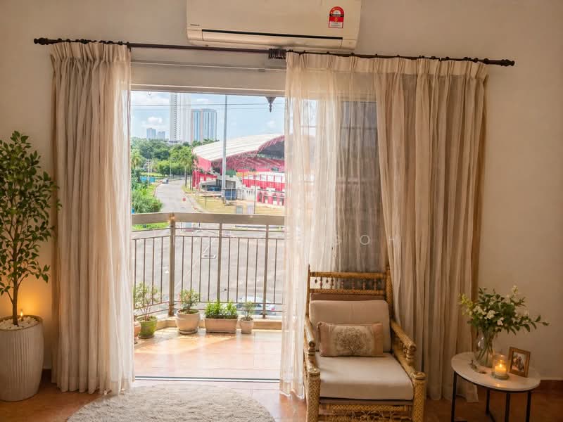 Kondominium untuk Dijual di Tiara Kelana - Edmund Goh - Balcony - PropertyGuru.com.my