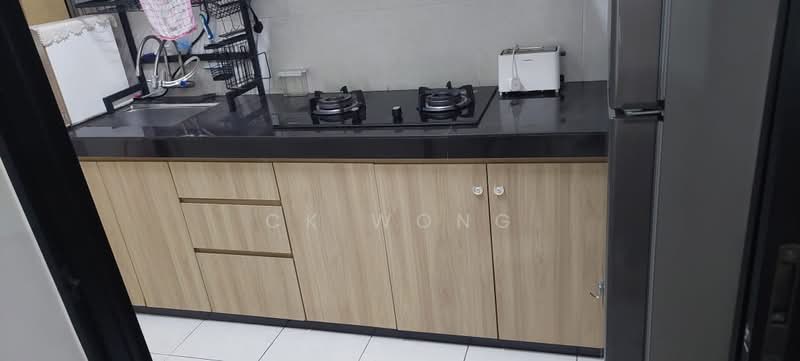 Kondominium untuk Disewa di Sky Awani Residensi 1 - CK Wong - Kitchen - PropertyGuru.com.my