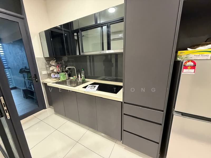 Kondominium untuk Disewa di Bennington Residences @ SkyArena - Venice Tiong - Kitchen - PropertyGuru.com.my
