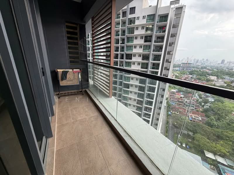 Kondominium untuk Disewa di Bennington Residences @ SkyArena - Venice Tiong - Balcony - PropertyGuru.com.my