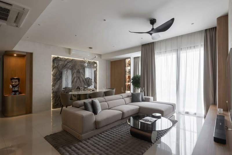 Kondominium untuk Dijual di Aras Residences - Roy Lim - Living Room - PropertyGuru.com.my