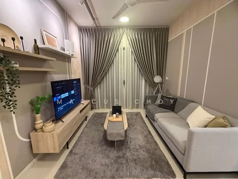 Kondominium untuk Disewa di Sunway GeoSense - Marcus Choy - Living Room - PropertyGuru.com.my