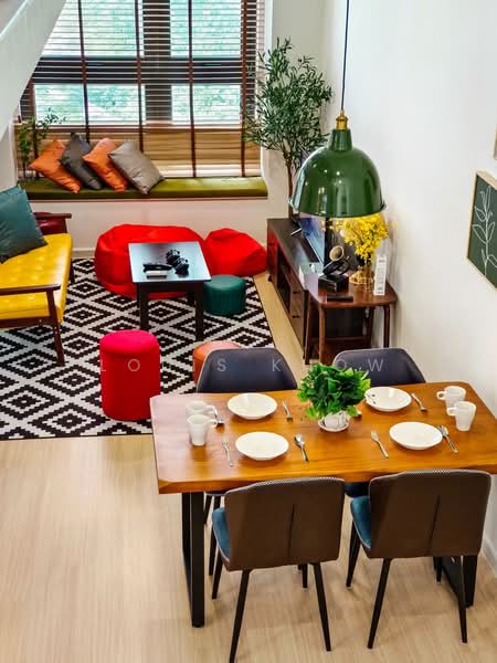 Service Residence for Rent at Sunway Grid Residence - Louis Khow - Living Room - PropertyGuru.com.my