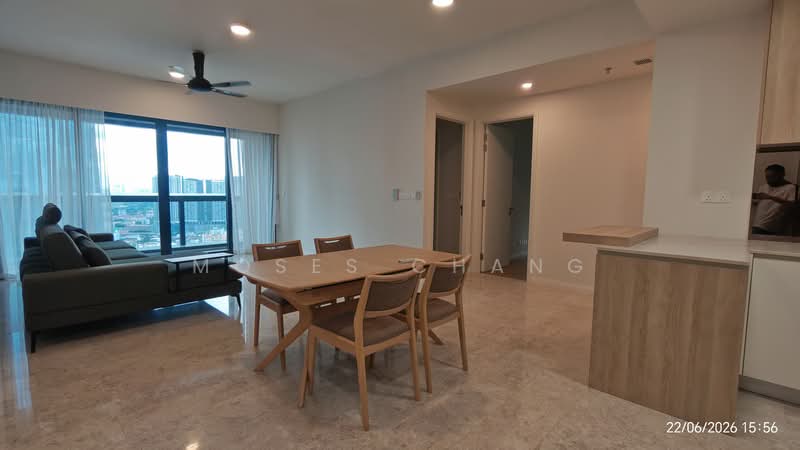 Servis Apartment untuk Disewa di TRX Residences - Moses Chang - Living Room - PropertyGuru.com.my