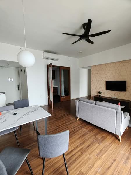 Servis Apartment untuk Dijual di UNA Serviced Apartment - KS Chia - Living Room - PropertyGuru.com.my