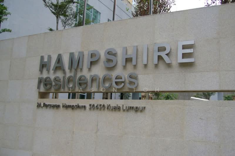 Condominium for Rent at Hampshire Residences - Jason Toh - PropertyGuru.com.my