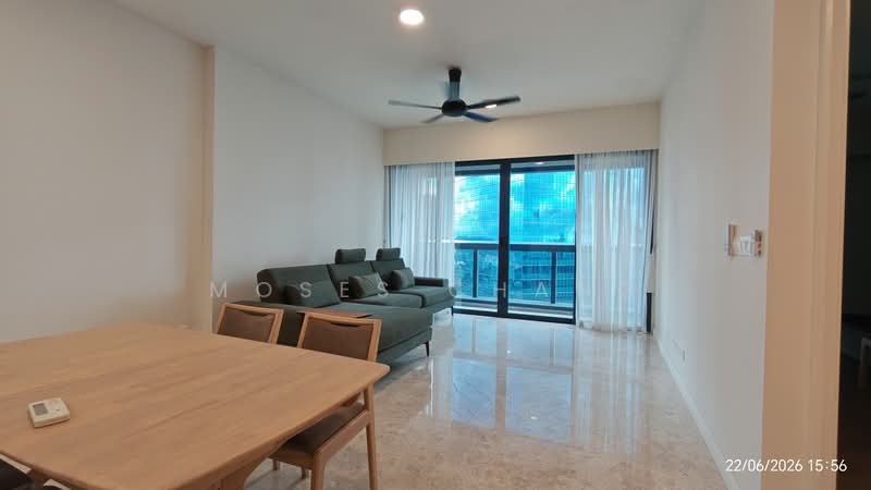 Service Residence for Sale at TRX Residences - Moses Chang - Living Room - PropertyGuru.com.my