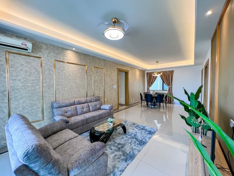 Service Residence for Rent at R&F Princess Cove Phase 1 - Yusri Yusak - Living Room - PropertyGuru.com.my