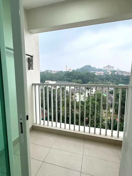 Kondominium untuk Disewa di Residensi Suasana @ Damai - Syahirah Ismol - Balcony - PropertyGuru.com.my