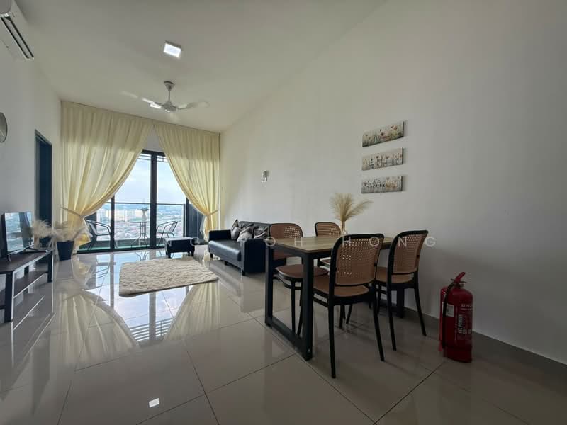 Servis Apartment untuk Disewa di Aera Residence - Teng Poh Hong - Living Room - PropertyGuru.com.my