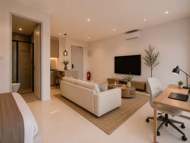 Servis Apartment untuk Disewa di Edelweiss @ Tropicana Gardens - Dixon Loh - Living Room - PropertyGuru.com.my