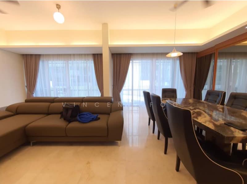 Condominium for Sale at Dua Residency - Vincent Foo - Living Room - PropertyGuru.com.my