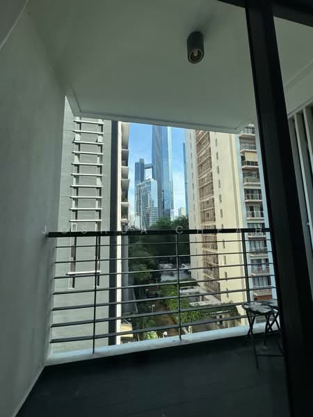 Service Residence for Rent at Hampshire Place - Joshua Cheah - Balcony - PropertyGuru.com.my