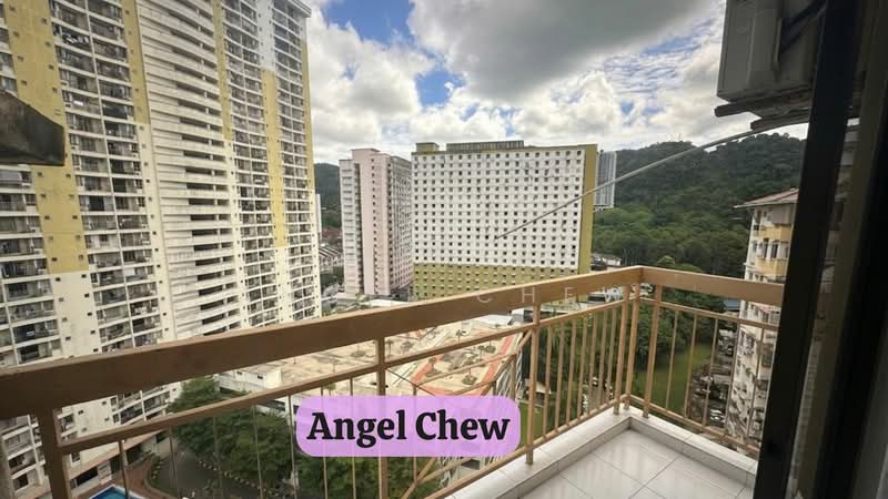 Condominium for Sale at Taman Desa Relau 2 - Angel Chew - Balcony - PropertyGuru.com.my