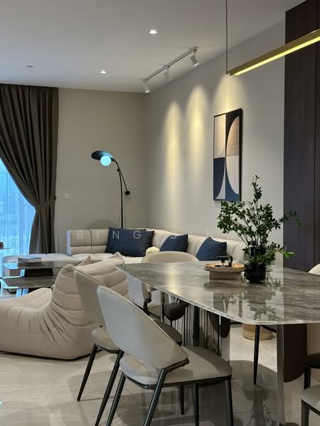 Servis Apartment untuk Disewa di Quill Residence - Bing Bing - Living Room - PropertyGuru.com.my