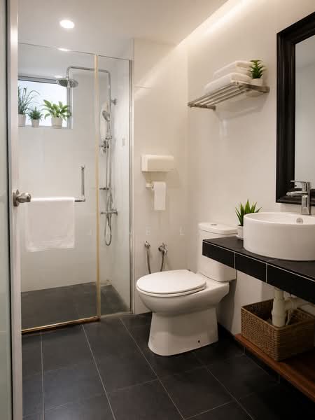 Kondominium untuk Dijual di Laman Suria - Jane Lai - Bathroom - PropertyGuru.com.my