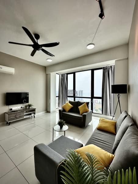 Servis Apartment untuk Dijual di Jazz Residences - Cheryl Chng - Living Room - PropertyGuru.com.my