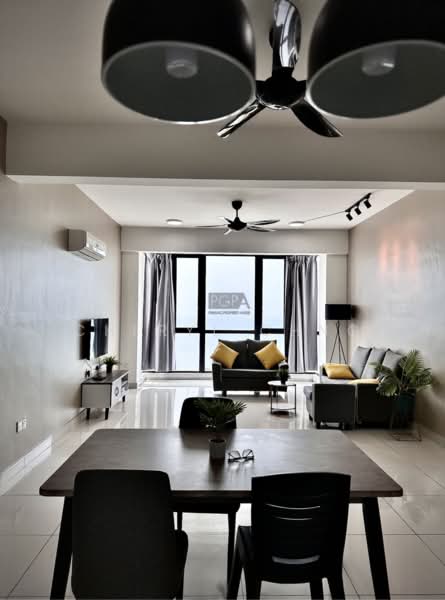 Servis Apartment untuk Dijual di Jazz Residences - Cheryl Chng - Living Room - PropertyGuru.com.my