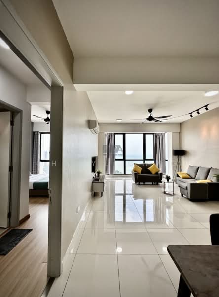 Servis Apartment untuk Dijual di Jazz Residences - Cheryl Chng - Living Room - PropertyGuru.com.my