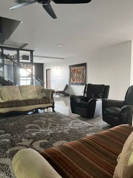 Pangsapuri untuk Dijual di Adamai - Santorinic Wang - Living Room - PropertyGuru.com.my