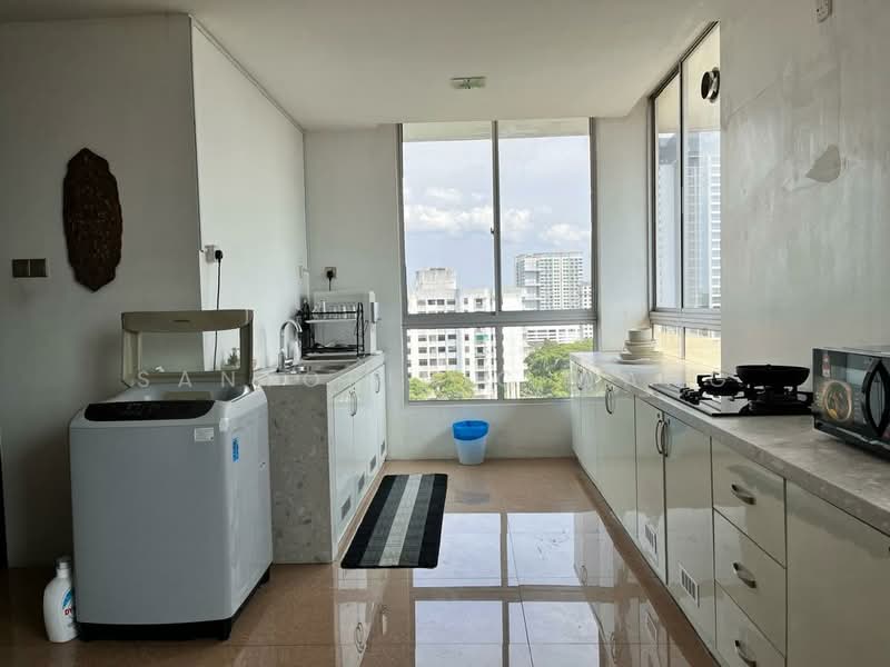Pangsapuri untuk Dijual di Adamai - Santorinic Wang - Kitchen - PropertyGuru.com.my