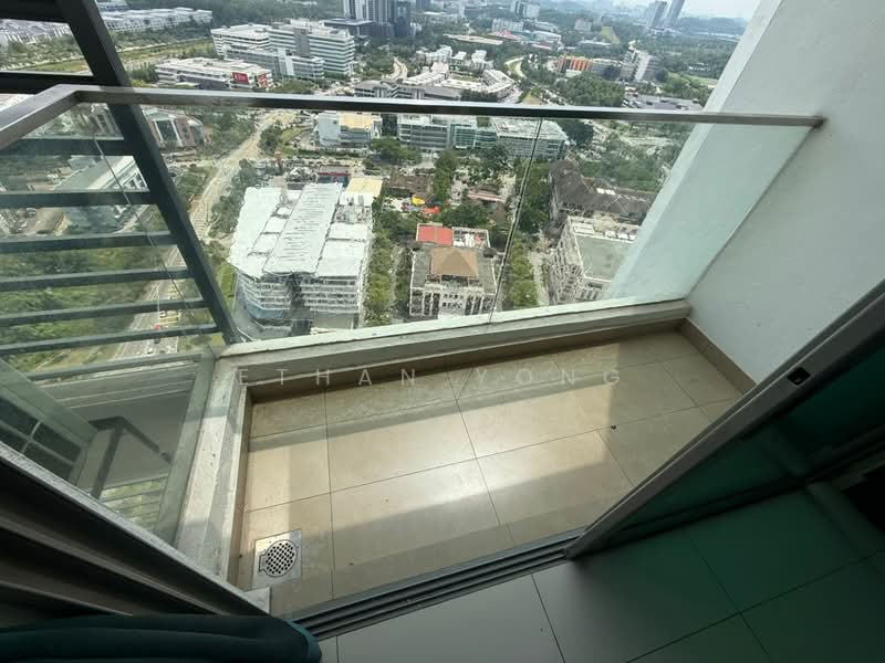 Service Residence for Rent at Cybersquare - Ethan Yong - Balcony - PropertyGuru.com.my