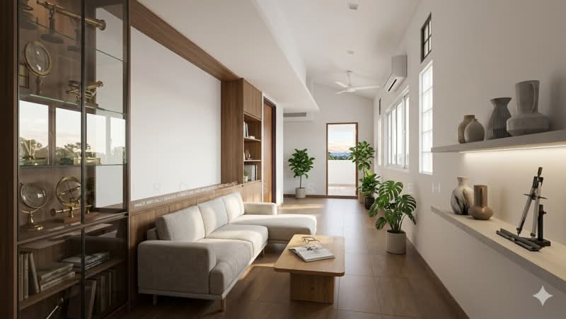 Semi-Detached House for Sale in Taman Tun Dr Ismail (Kuala Lumpur) - Firdaus Salleh - Living Room - PropertyGuru.com.my