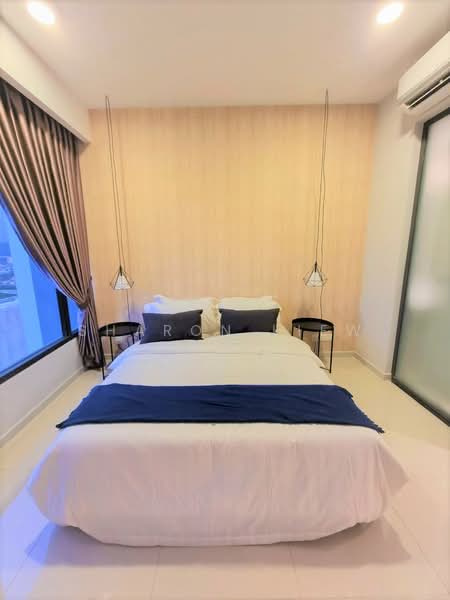 Service Residence for Rent at Serini Melawati - Sharon Liew - Bedroom with sliding door - PropertyGuru.com.my