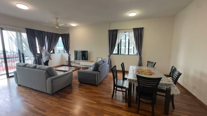 Servis Apartment untuk Disewa di The Tamarind - Elaine Yeoh - Living Room - PropertyGuru.com.my