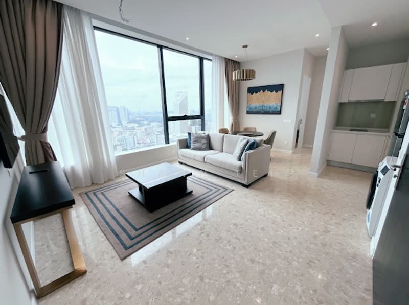 Kondominium untuk Disewa di Pavilion Ceylon Hill - Shawn Teh - Living Room - PropertyGuru.com.my
