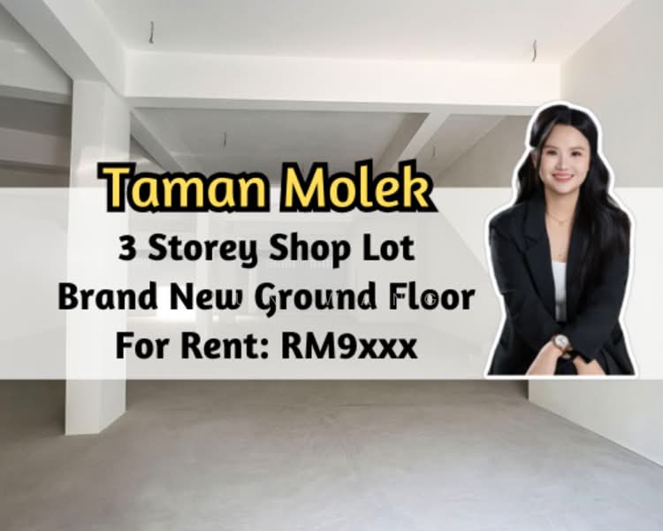 Kedai untuk Disewa di Taman Molek (Johor Bahru) - Jun Wang - PropertyGuru.com.my