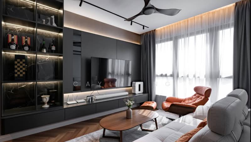 Service Residence for Sale at The Rosewoodz @ Bukit Jalil - Caylaa Ng - Living Room - PropertyGuru.com.my
