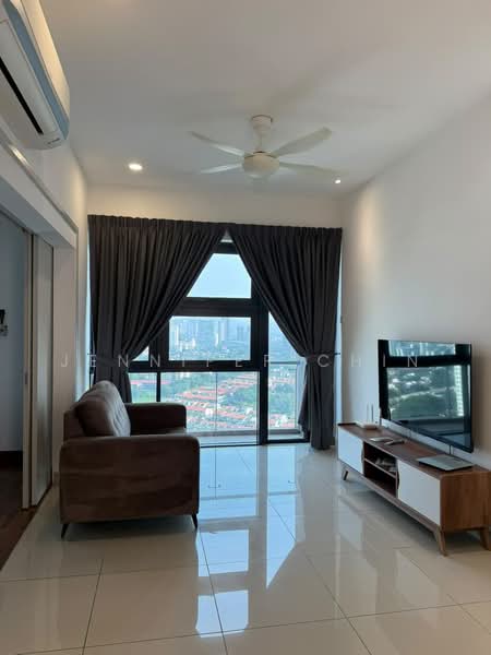 Kediaman Servis untuk Disewa di Pacific Star - Jennifer Chin - Living Room - PropertyGuru.com.my
