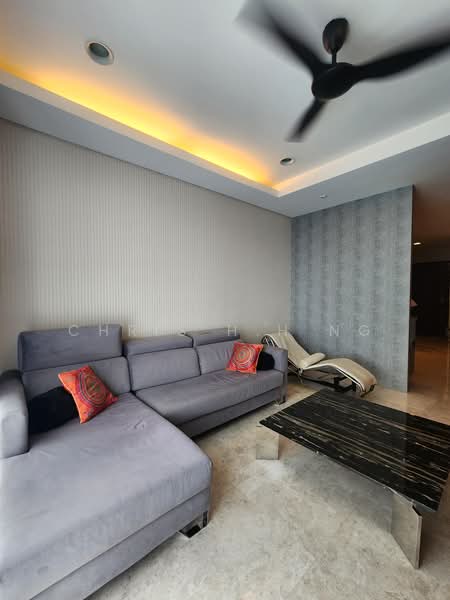 Kondominium untuk Disewa di Kiara 9 Residency - Chris H.H Ng - Living Room - PropertyGuru.com.my