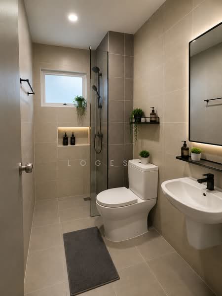 Pangsapuri untuk Disewa di Residensi Brickfields - Loges . - Bathroom - PropertyGuru.com.my