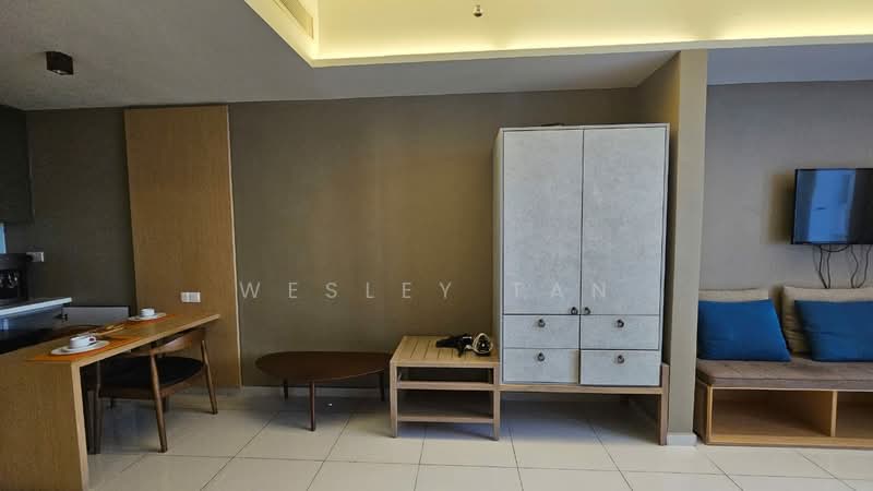 Servis Apartment untuk Dijual di The Pines - Wesley Tan - Living Room - PropertyGuru.com.my