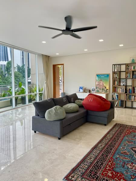 Service Residence for Rent at The Oval - LC Seow - Living Room - PropertyGuru.com.my