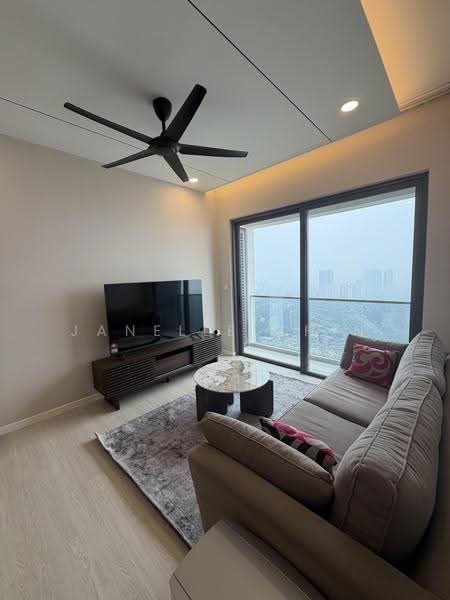Kediaman Servis untuk Disewa di Edelweiss @ Tropicana Gardens - Janelle Chin - Living Room - PropertyGuru.com.my
