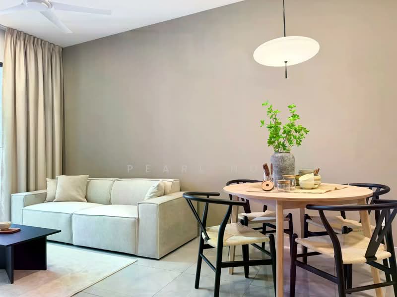 Servis Apartment untuk Disewa di The Birch - Pearl Ho - Living Room - PropertyGuru.com.my