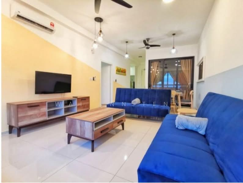 Servis Apartment untuk Dijual di EkoCheras Service Residences - Wai Ann Teng - Living Room - PropertyGuru.com.my