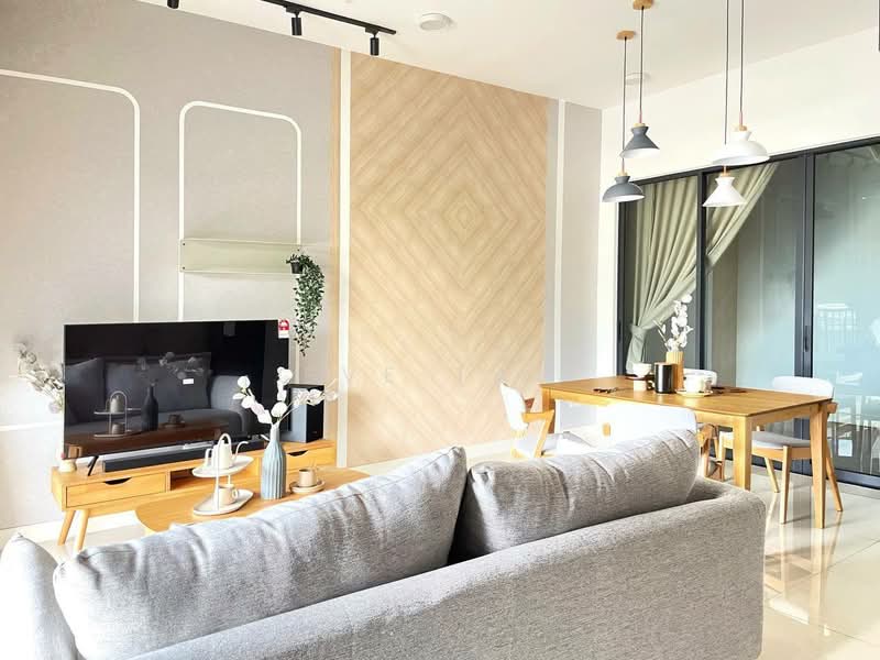 Kondominium untuk Disewa di One Cochrane Residence - Eve Tay - Living Room - PropertyGuru.com.my