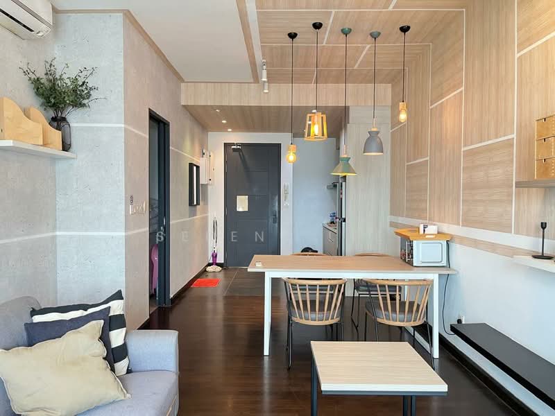 Pangsapuri untuk Disewa di V Residence Suites @ Sunway Velocity - Serena Lee - Living Room - PropertyGuru.com.my