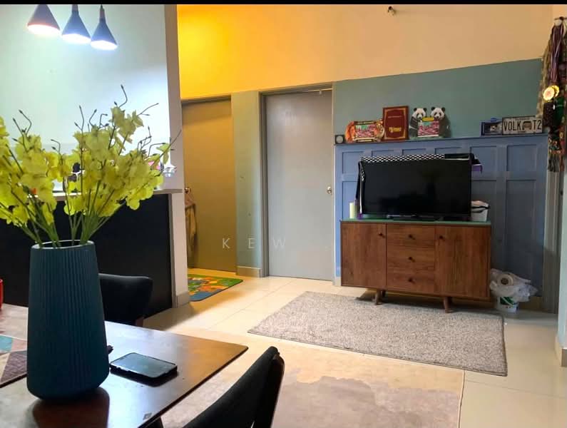 Condominium for Rent at Green Park Residence - Kew . - Living Room - PropertyGuru.com.my