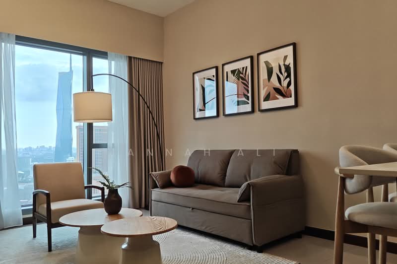 Kondominium untuk Disewa di Core Residence @ TRX - Jannah Ali - Living Room - PropertyGuru.com.my
